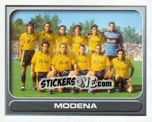 Sticker Modena (squadra) - Calcio 2000-2001 n. 623 - Merlin