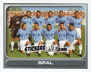 Figurina Spal (squadra) - Calcio 2000-2001 - Merlin