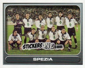Sticker Spezia (squadra) - Calcio 2000-2001 n. 627 - Merlin