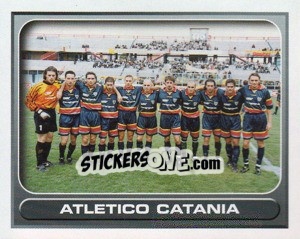 Sticker Atletico Catania (squadra) - Calcio 2000-2001 n. 630 - Merlin