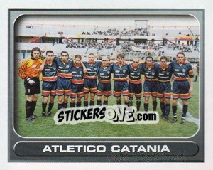 Figurina Atletico Catania (squadra) - Calcio 2000-2001 - Merlin