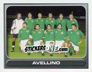 Sticker Avellino (squadra) - Calcio 2000-2001 n. 631 - Merlin