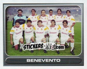 Sticker Benevento (squadra) - Calcio 2000-2001 n. 632 - Merlin