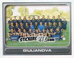 Sticker Giulianova (squadra) - Calcio 2000-2001 n. 637 - Merlin