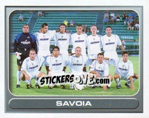 Figurina Savoia (squadra) - Calcio 2000-2001 - Merlin