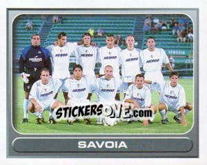 Sticker Savoia (squadra) - Calcio 2000-2001 n. 644 - Merlin