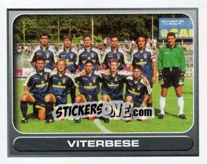 Figurina Viterbese (squadra) - Calcio 2000-2001 - Merlin