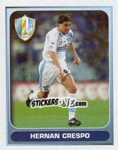 Sticker Hernan Crespo (Lazio) - Calcio 2000-2001 - Merlin