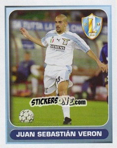 Figurina Juan Sebastian Veron (Lazio)