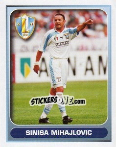 Cromo Sinisa Mihajlovic (Lazio) - Calcio 2000-2001 - Merlin