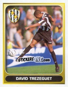 Sticker David Trezeguet (Juventus) - Calcio 2000-2001 - Merlin