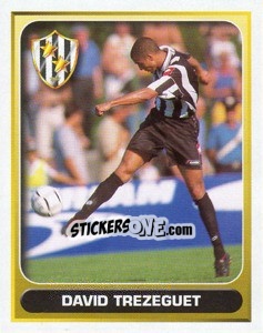 Sticker David Trezeguet (Juventus) - Calcio 2000-2001 n. 657 - Merlin