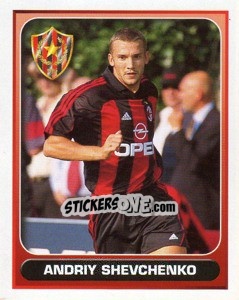 Sticker Andriy Shevchenko (Milan) - Calcio 2000-2001 n. 658 - Merlin