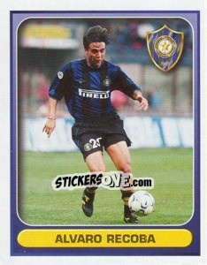 Cromo Alvaro Recoba (Inter) - Calcio 2000-2001 - Merlin