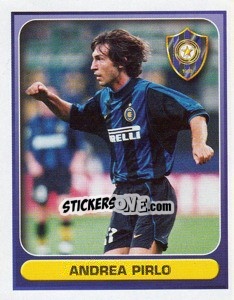 Cromo Andrea Pirlo (Inter) - Calcio 2000-2001 - Merlin