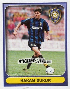 Cromo Hakan Sukur (Inter) - Calcio 2000-2001 - Merlin