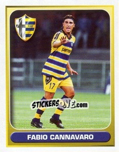 Sticker Fabio Cannavaro (Parma) - Calcio 2000-2001 - Merlin