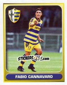 Sticker Fabio Cannavaro (Parma) - Calcio 2000-2001 n. 678 - Merlin