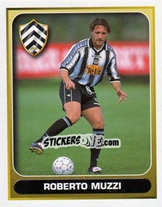 Cromo Roberto Muzzi (Udinese) - Calcio 2000-2001 - Merlin