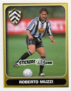 Figurina Roberto Muzzi (Udinese) - Calcio 2000-2001 - Merlin