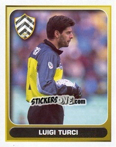 Cromo Luigi Turci (Udinese) - Calcio 2000-2001 - Merlin