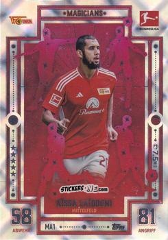Sticker Aissa Laidouni - German Fussball Bundesliga 2023-2024. Match Attax
 n. MA1 - Topps