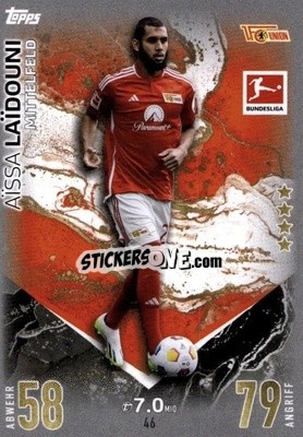 Figurina Aissa Laidouni - German Fussball Bundesliga 2023-2024. Match Attax
 - Topps