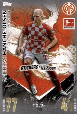 Cromo Andreas Hanche-Olsen - German Fussball Bundesliga 2023-2024. Match Attax
 - Topps