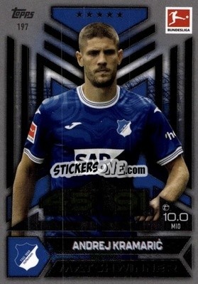 Sticker Andrej Kramaric - German Fussball Bundesliga 2023-2024. Match Attax
 - Topps