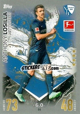 Sticker Anthony Losilla - German Fussball Bundesliga 2023-2024. Match Attax
 - Topps