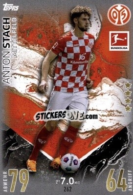 Cromo Anton Stach - German Fussball Bundesliga 2023-2024. Match Attax
 - Topps