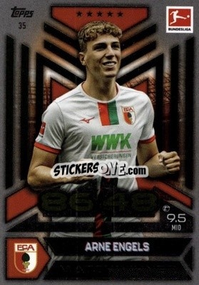 Sticker Arne Engels - German Fussball Bundesliga 2023-2024. Match Attax
 - Topps