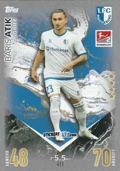 Sticker Baris Atik - German Fussball Bundesliga 2023-2024. Match Attax
 n. 411 - Topps