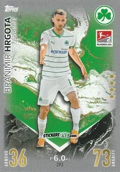 Cromo Branimir Hrgota - German Fussball Bundesliga 2023-2024. Match Attax
 n. 393 - Topps