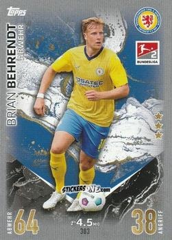 Cromo Brian Behrendt - German Fussball Bundesliga 2023-2024. Match Attax
 n. 383 - Topps