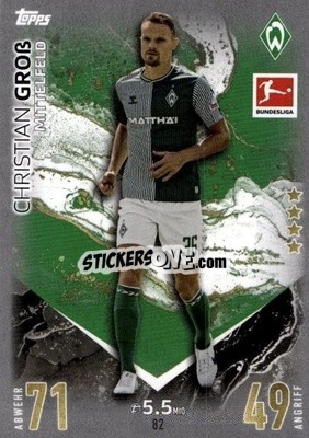 Figurina Christian Groß - German Fussball Bundesliga 2023-2024. Match Attax
 - Topps