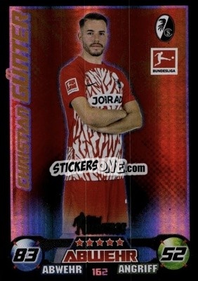 Sticker Christian Günter - German Fussball Bundesliga 2023-2024. Match Attax
 - Topps