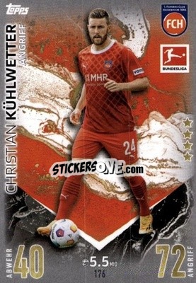Sticker Christian Kühlwetter - German Fussball Bundesliga 2023-2024. Match Attax
 - Topps