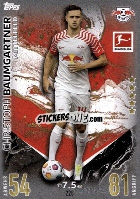 Cromo Christoph Baumgartner - German Fussball Bundesliga 2023-2024. Match Attax
 - Topps