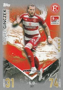Cromo Daniel Ginczek - German Fussball Bundesliga 2023-2024. Match Attax
 n. 387 - Topps