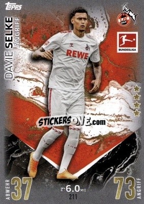 Cromo Davie Selke - German Fussball Bundesliga 2023-2024. Match Attax
 - Topps