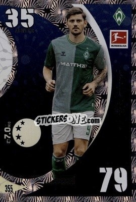 Sticker Dawid Kownacki - German Fussball Bundesliga 2023-2024. Match Attax
 - Topps