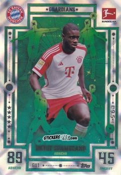 Figurina Dayot Upamecano - German Fussball Bundesliga 2023-2024. Match Attax
 n. GU1 - Topps