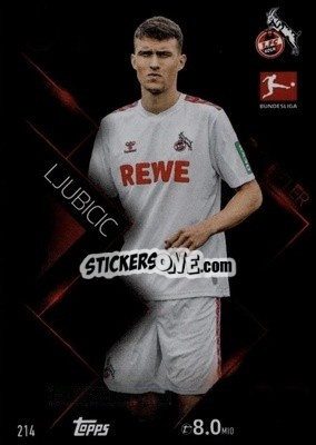 Sticker Dejan Ljubicic - German Fussball Bundesliga 2023-2024. Match Attax
 - Topps