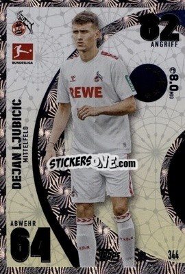 Sticker Dejan Ljubicic - German Fussball Bundesliga 2023-2024. Match Attax
 - Topps