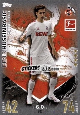 Figurina Denis Huseinbasic - German Fussball Bundesliga 2023-2024. Match Attax
 - Topps