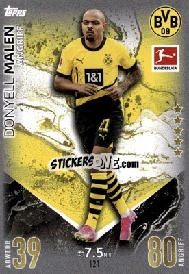 Figurina Donyell Malen - German Fussball Bundesliga 2023-2024. Match Attax
 - Topps
