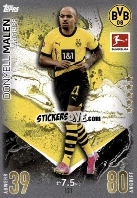 Cromo Donyell Malen - German Fussball Bundesliga 2023-2024. Match Attax
 - Topps