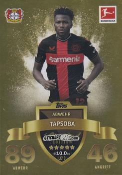 Sticker Edmond Tapsoba - German Fussball Bundesliga 2023-2024. Match Attax
 n. LE13 - Topps
