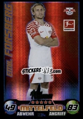 Sticker Emil Forsberg - German Fussball Bundesliga 2023-2024. Match Attax
 - Topps